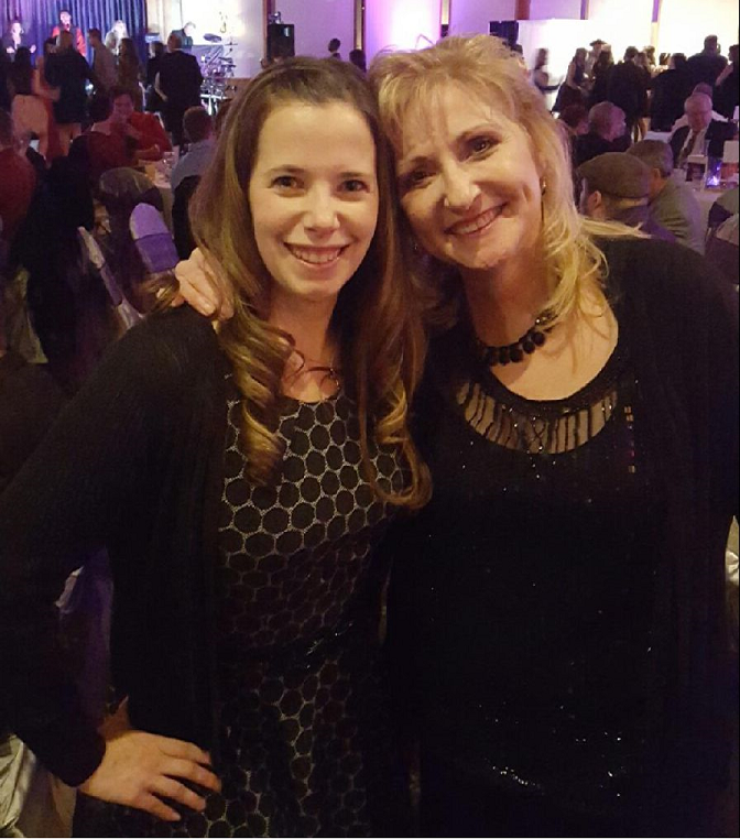 Tori McWherter and Amanda Mangas at Macomb/St. Clair Autism Society Ball 2016